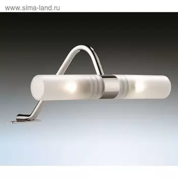 Светильник IZAR, 2х40Вт G9, цвет хром