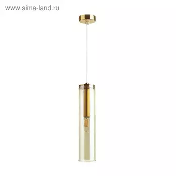 Светильник Klum, 40Вт E14, цвет золото