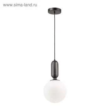 Светильник Okia, 40Вт E27, цвет чёрный