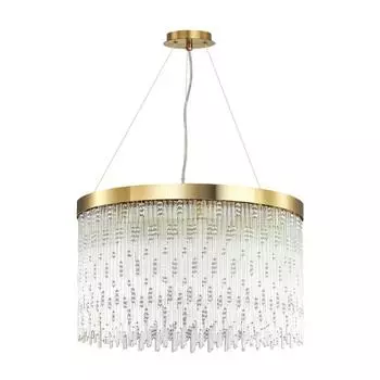 Светильник REFANO, 8x40Вт E14, цвет золото, IP20