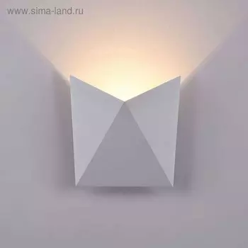 Подсветка Outdoor O802WL-L7W, LED, 9Вт, 7,5х17х17 см, 670Лм, цвет белый