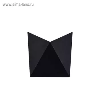 Подсветка Outdoor O802WL-L7B, LED, 9Вт, 7,5х17х17 см, 670Лм, цвет чёрный