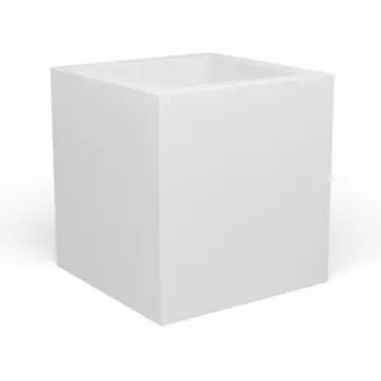 Светодиодное кашпо Cubo M, 40 × 42 × 40 см, IP65, 220 В, свечение RGB