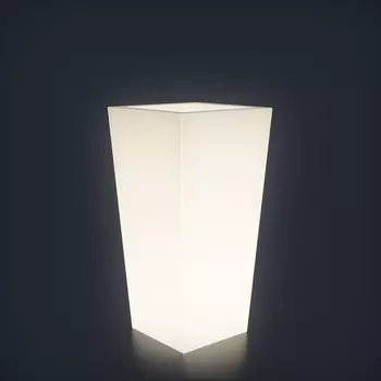 Светодиодное кашпо Quadrum M, 30 66 30 см, IP65, 220 В, свечение RGB