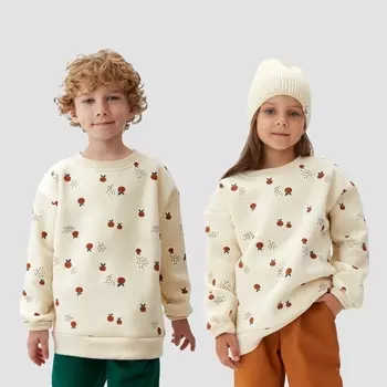 Свитшот детский KAFTAN Oranges, размер 32 (110-116 см)