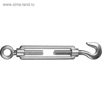 Талреп крюк-кольцо, DIN 1480, М12, цинк, в упаковке 12 шт.