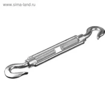 Талреп STAYER DIN 1480, крюк-крюк, цинк, М12, 4 шт.