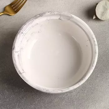 Тарелка фарфоровая Bolla bianca, 600 мл, d=15,5 см
