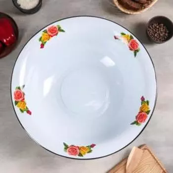 Таз для бани эмализированный, 12 л, d=45 см