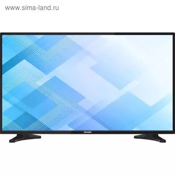 Телевизор Asano 32LH7010T, 31.5", 1366х768, SmartTV, DVB-T2/C, 3хHDMI, 2хUSB, черный