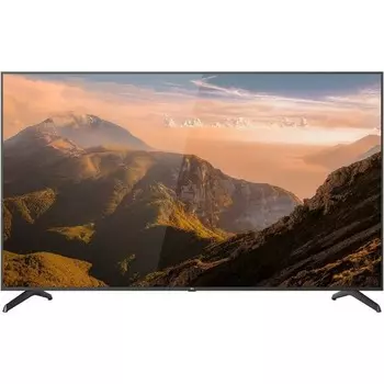 Телевизор BQ 75FSU01B, 75", 38402160, DVB-T2/S/S2, HDMI3, USB2, SmartTV, чёрный