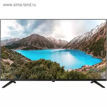 Телевизор Harper 32R820TS, 32", 720p, DVB-T/T2/C/S2, 2xHDMI, 1xUSB, SmartTV, чёрный