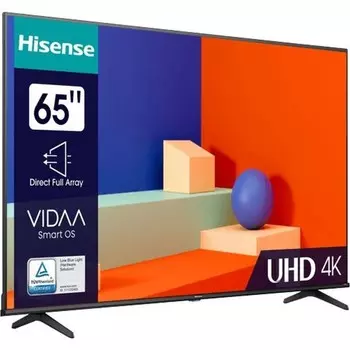 Телевизор LED Hisense 65" 65A6K черный 4K Ultra HD 60Hz DVB-T DVB-T2 DVB-C DVB-S DVB-S2 USB 102953
