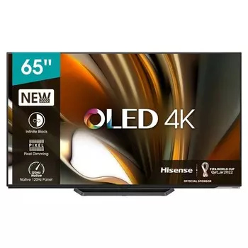 Телевизор OLED Hisense 65" 65A85H черный 4K Ultra HD 120Hz DVB-T DVB-T2 DVB-C DVB-S DVB-S2 1033933