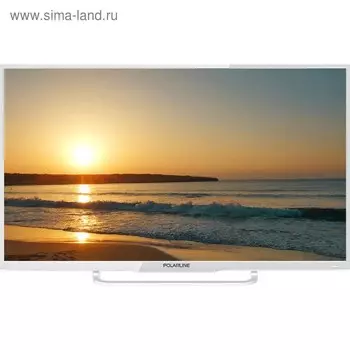 Телевизор Polarline 32PL53TC, 32", 1366x768, DVB-T2, 3xHDMI, 1xUSB, белый