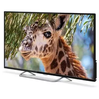 Телевизор PolarLine 50PU11TC-SM, 50", 1920х1080, DVB-T2/C, 3xHDMI, 2xUSB, SmartTV, чёрный