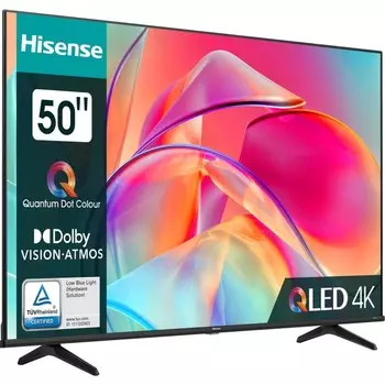 Телевизор QLED Hisense 50" 50E7KQ черный 4K Ultra HD 60Hz DVB-T DVB-T2 DVB-C DVB-S DVB-S2 U 102953