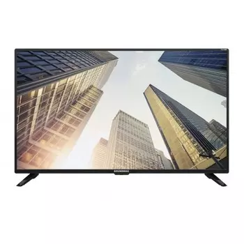 Телевизор Soundmax SM-LED43M01SU, 43", 3840x2160, DVB/T2/C/S2,HDMI 3, USB 2,SmartTV, чёрный