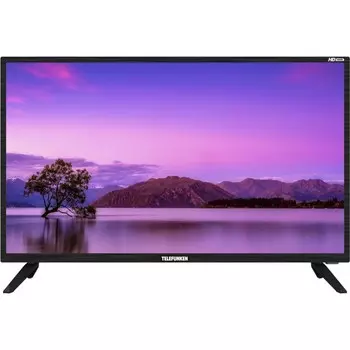 Телевизор Telefunken TF-LED32S02T2, 31,5", 1366х768, DVB-T2, 3xHDMI, 1xUSB, чёрный