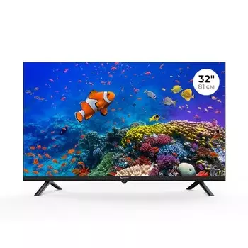Телевизор Триколор H32H5000SA, 32", 1366x768, DVB-T2/C/S2, HDMI 2, USB 1, Smart TV, черный