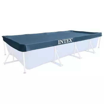 Тент на прямоугольный каркасный бассейн 460226 см, 28039 INTEX