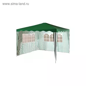 Тент садовый из полиэстера 1023 300х300х250 см, зеленый