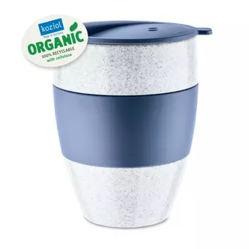 Термокружка Koziol Aroma to go, organic, 400 мл, цвет синий