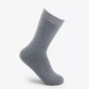 Термоноски женские, цвет тёмно-серый, размер 23-25