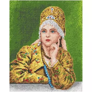Ткань-схема для бисера и креста «Барыня»