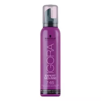 Тонирующий мусс Igora Expert Mousse, тон 7-65, средний русый шоколадный золотистый, 100 мл