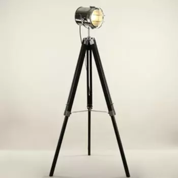 Торшер 19122/1BK E27 40Вт черный 64х64х139 см