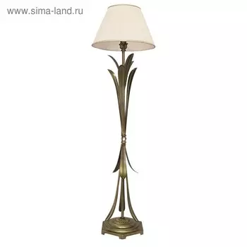 Торшер ANTIQUE 1х40Вт E27 бронза 45x160см