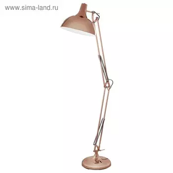 Торшер BORGILLIO 1x60Вт E27 медь 38x38x190см