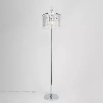 Торшер Citilux «Инга» CL335941, 33х33х152 см, 4х60Вт, E14, цвет серый