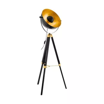 Торшер COVALEDA, 1x60Вт E27, цвет черный