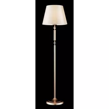 Торшер Crystal Lux, Flavio 0640/601, E27, 1х60 Вт, 150х38х38 см, цвет золотой