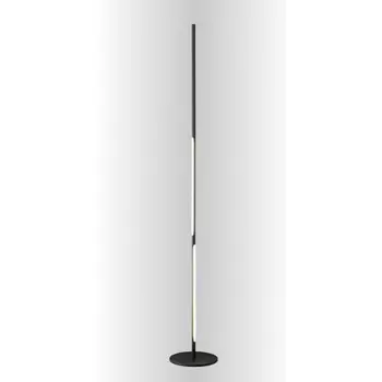 Торшер Crystal Lux, Largo 0780/625, LED, 3х8 Вт, 171х1,9х1,9 см, цвет чёрный