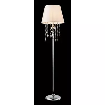 Торшер Crystal Lux, Mercedes 0950/601, E27, 1х60 Вт, 150х38х38 см, цвет хром