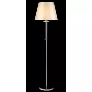 Торшер Crystal Lux, Nicolas 3400/601, E27, 1х100 Вт, 143,4х24х38 см, цвет никель