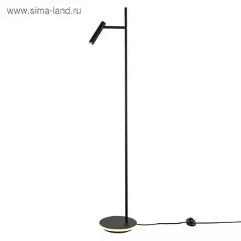 Торшер Maytoni Z010FL-L8B3K, 1хLED, 11Вт, 138,7х24х138,7 см, 730Лм, цвет чёрный