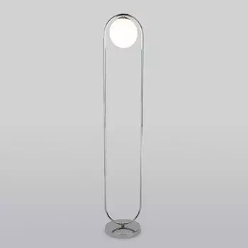 Торшер Eurosvet Ringo 01139/1, E27, 1х60Вт, 280х280х1400 мм, цвет хром