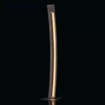 Торшер "Галатея" 30W LED серебро 26x26x141см