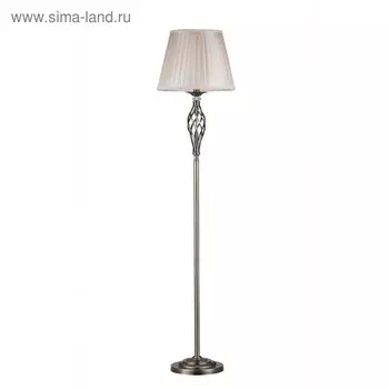 Торшер Maytoni RC247-FL-01-R, 1хE14, 40Вт, 38х38х165 см, цвет латунь