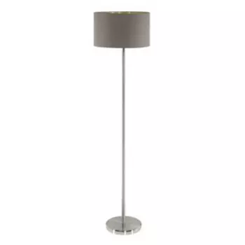 Торшер MASERLO 1x60Вт E27, никель 38x38x151 см