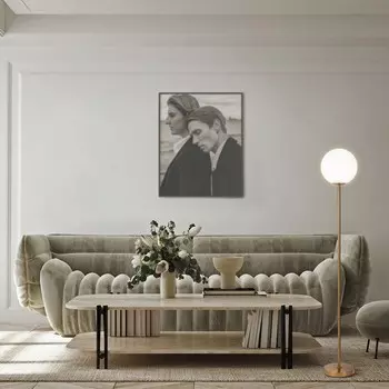 Торшер Maytoni MOD013FL-01BS, 1хE27, 60Вт, 25х25х155 см, цвет латунь