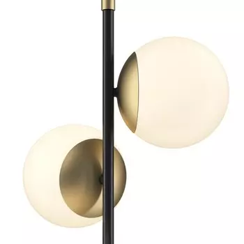 Торшер Maytoni MOD048FL-03G, 3хE14, 40Вт, 37,7х37,7х150 см, цвет золото