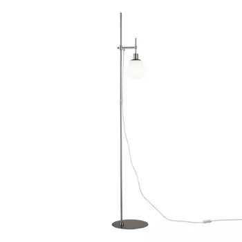 Торшер Maytoni MOD221-FL-01-N, 1хE14, 40Вт, 25х25х155 см, цвет никель