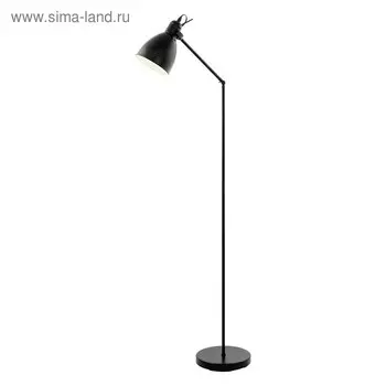 Торшер PRIDDY 1x40Вт E27 черный 25x25x137см
