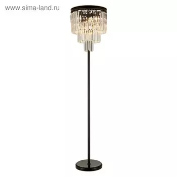 Торшер "Синди" 9x60Вт E14 черный 85x42x32,5см