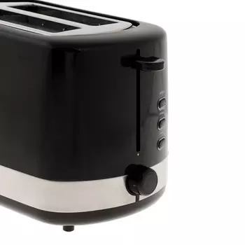 Тостер Bosch TAT7403, 800 Вт, 7 режимов прожарки, 2 тоста, чёрно-серебристый
